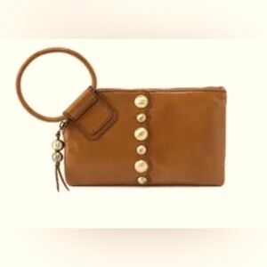 HOBO Sable Wristlet, Color: Truffle, NEW w tags